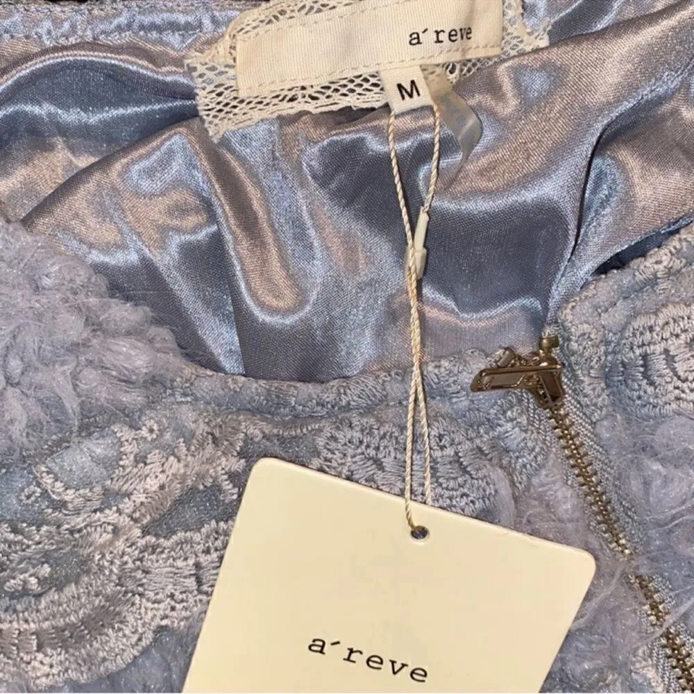 A'reve Gray Jacket(Size Medium) Gray - Image 4