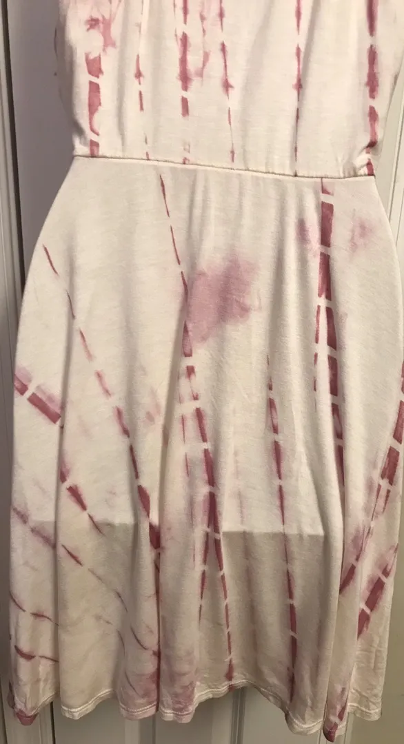 Tie Dye Fit Flare Sundress Dress - Image 5