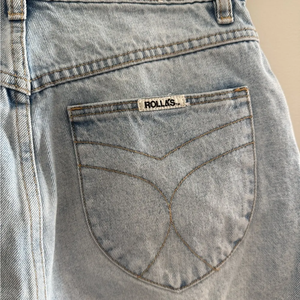 Rolla’s Mirage High Rise Loose Fit Denim Jean Shorts Size 27 - Image 5
