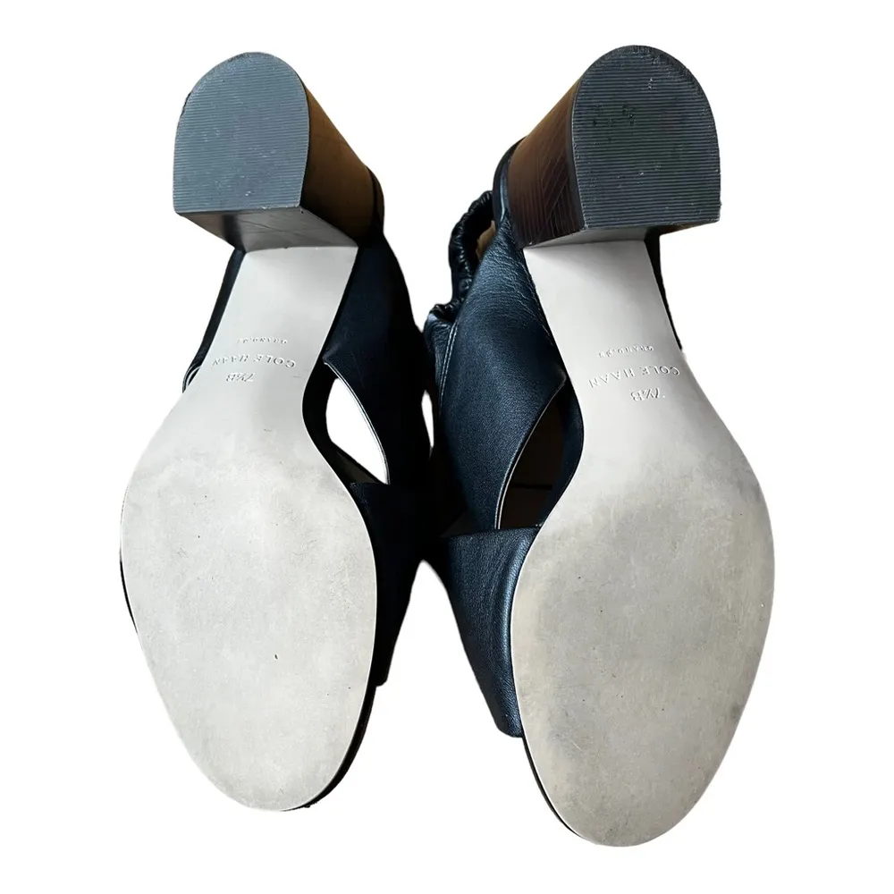 Cole Haan Anastasia City Sandal, Black Leather, Sz 7.5 - Image 11