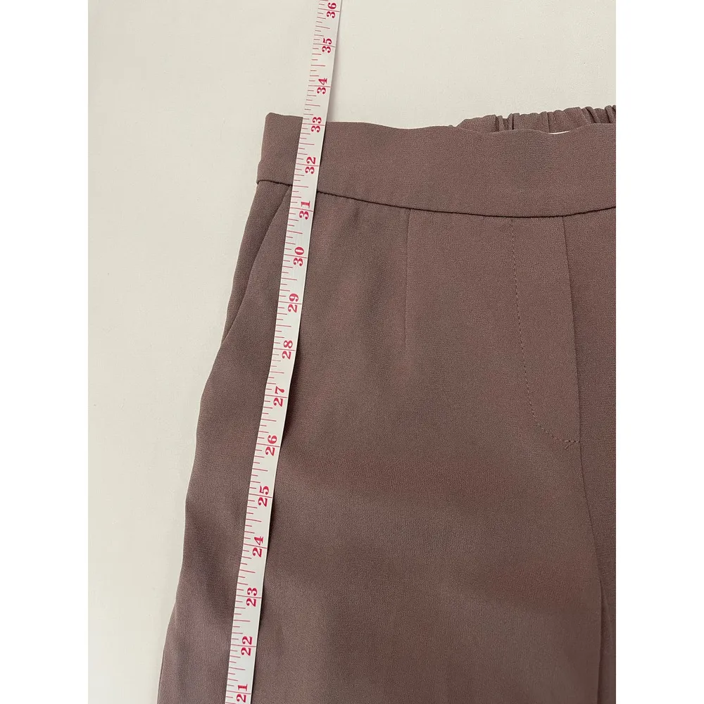 Aritzia Babaton Conan Pant Cropped Slim-Leg Trousers Shadow Mauve Size 2 - Image 9