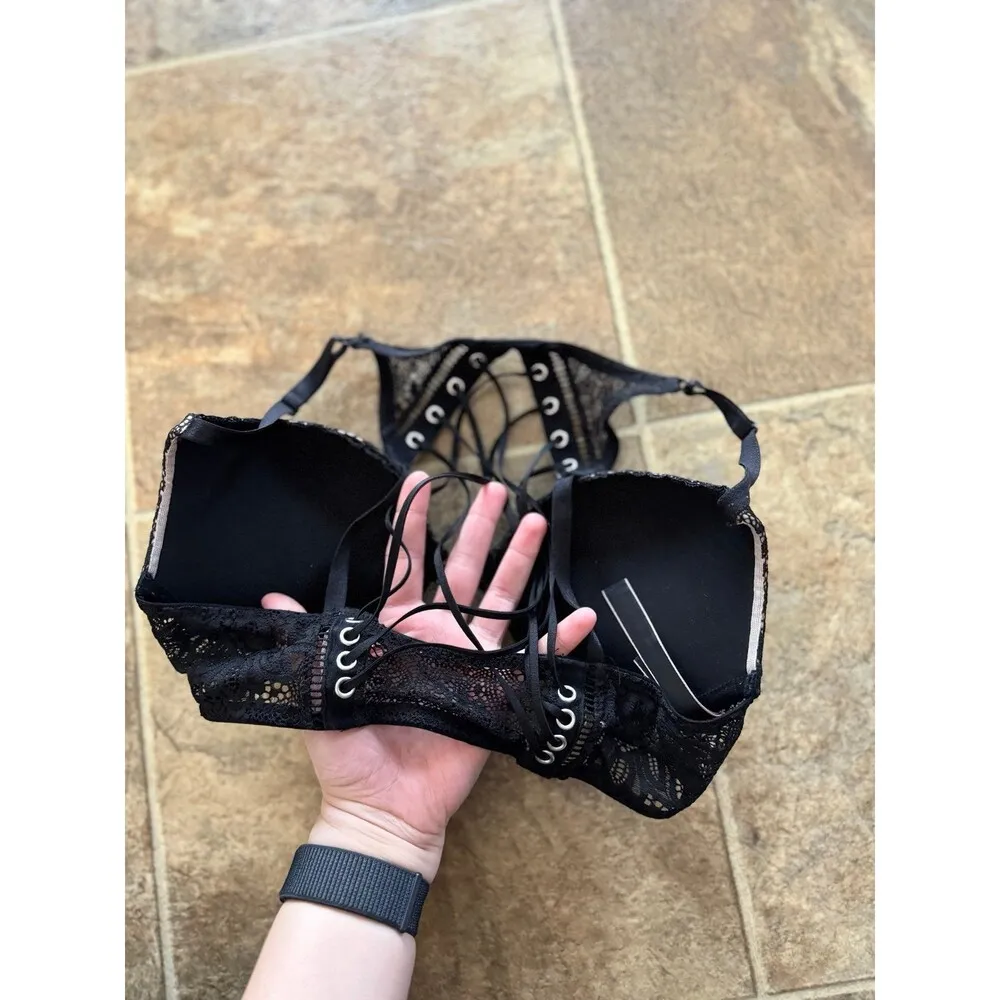 Victoria’s Secret Very Sexy Lace Pushup Bra Size 32C - Image 7