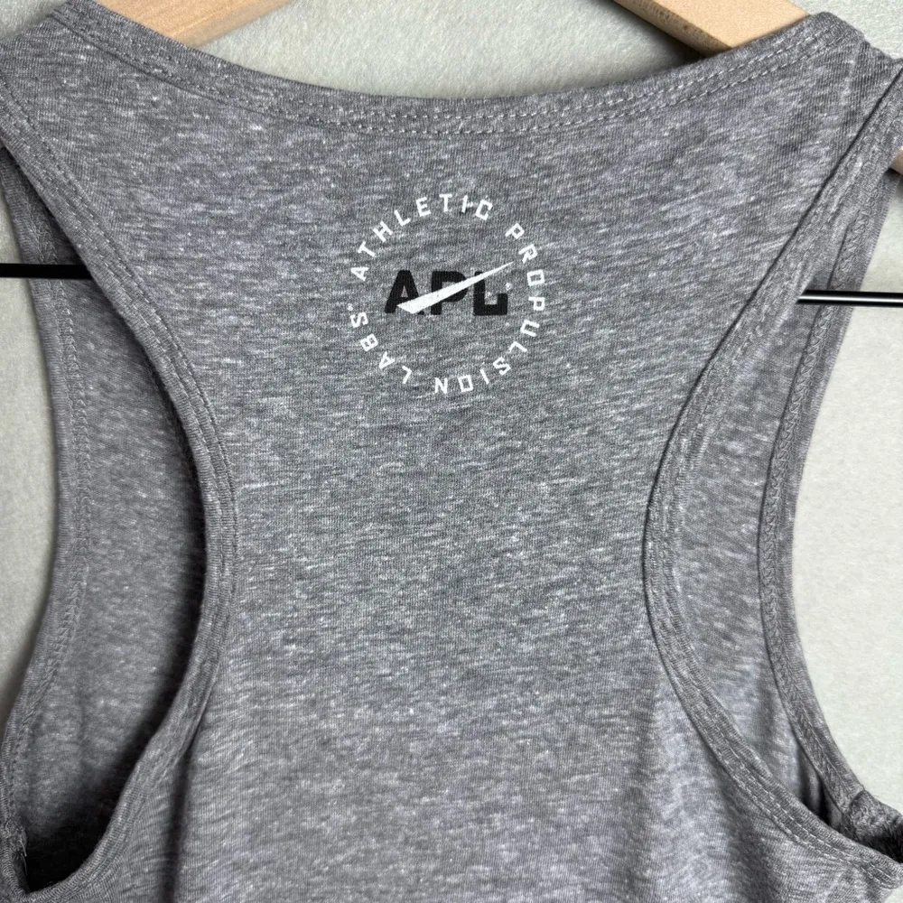 Athletic Propulsion Labs APL Women’s Gray Racerback Tank Made in USA size XS - Image 3