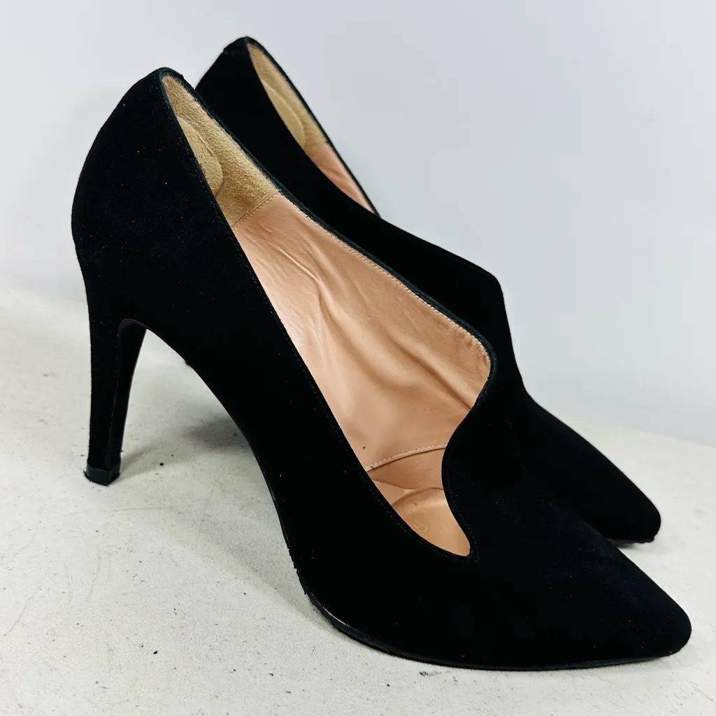 Brenda Zaro Black Suede Heel Size 38 - Image 2