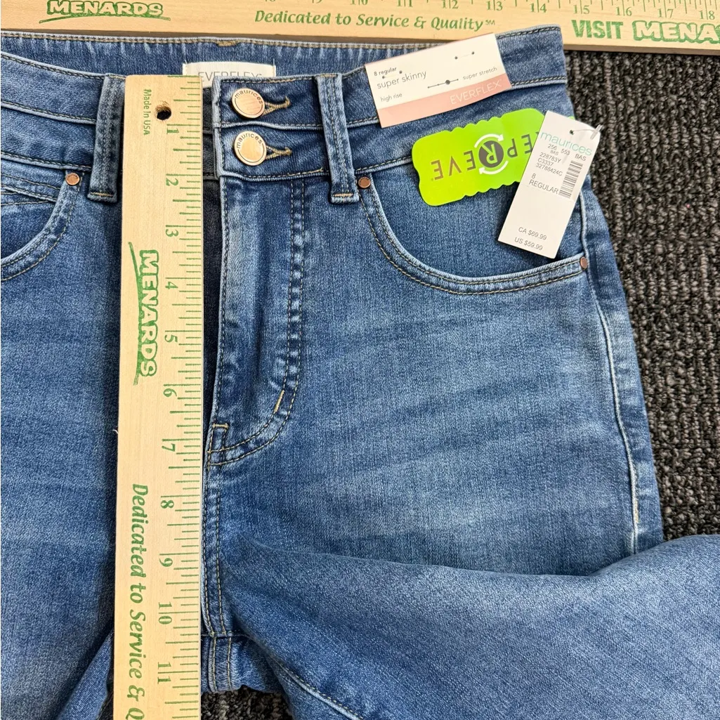 M Jeans by Maurices™ Everflex™ Super Skinny High Rise Jean Sz 8 Regular NWT - Image 2