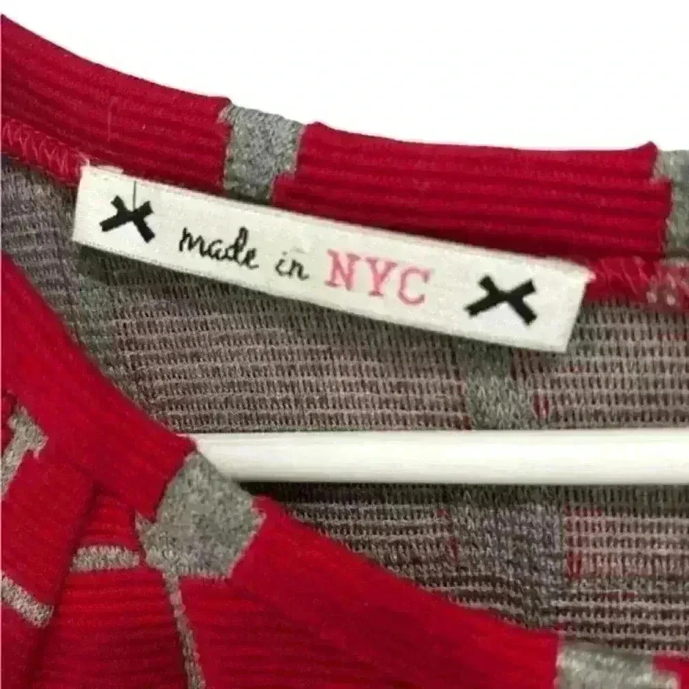 Anthropologie Yoana Baraschi Red Knit Short Sleeve Bodycon Sweater Dress‎ XS - Image 3