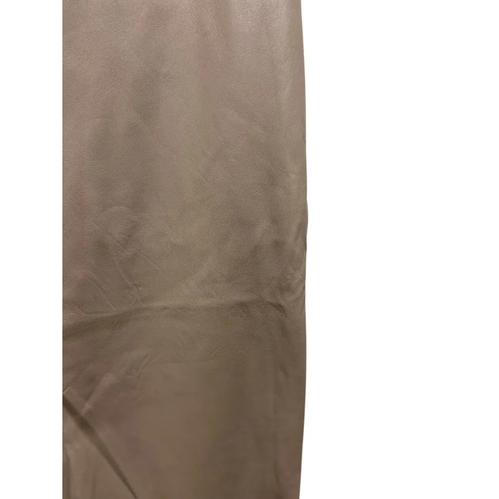 Fabletics Faux Leather Pants Beige Size XXL NWT - Image 9