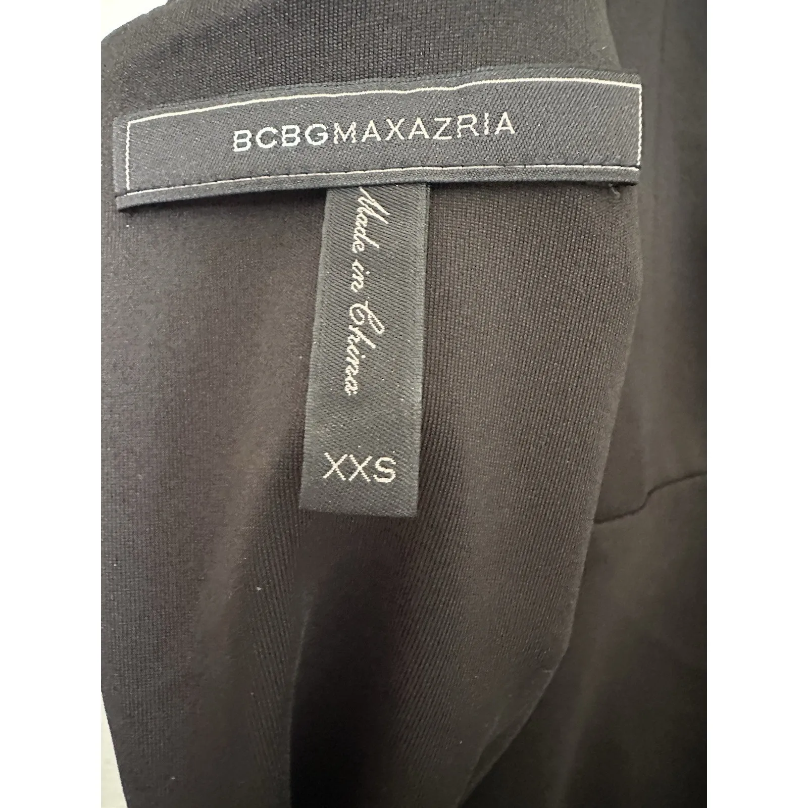 BCBGMAXAZRIA Women's Metallic Bronze One Shoulder Sheath Dress Cocktail Size XXS - Image 11