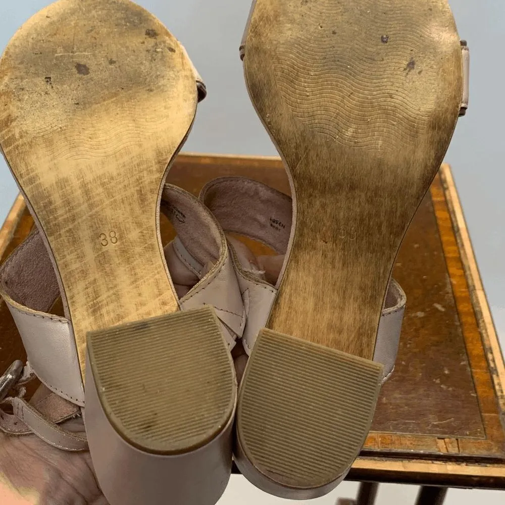 Marco Tozzi Blush Chunk Heel Pink Size 7.5 - Image 5