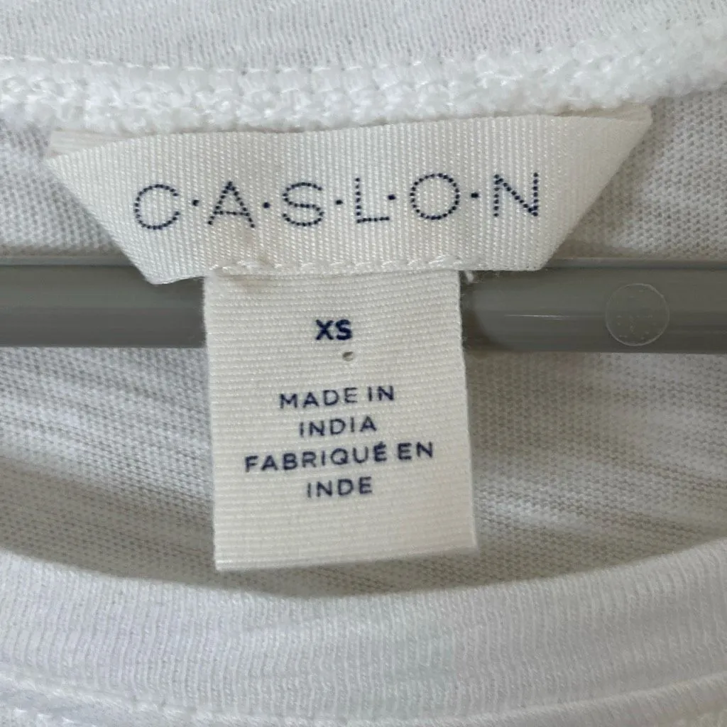 Caslon White Tank‎ Size XS (D15) NWT - Image 3