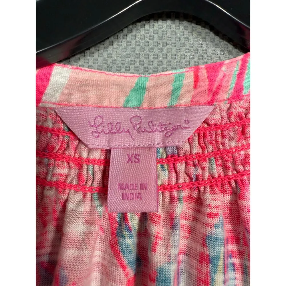 Lilly Pulitzer Essie Sleeveless Dress XS Never Been Betta Print - Image 6