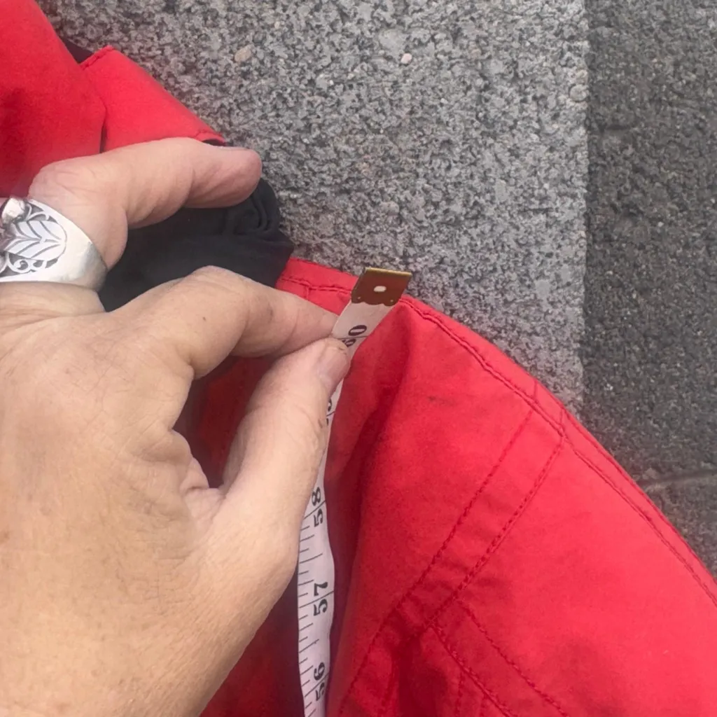 Powderhorn Red & Black Ski Vintage Snowboard Snowsuit Women's Size 8 - Image 13