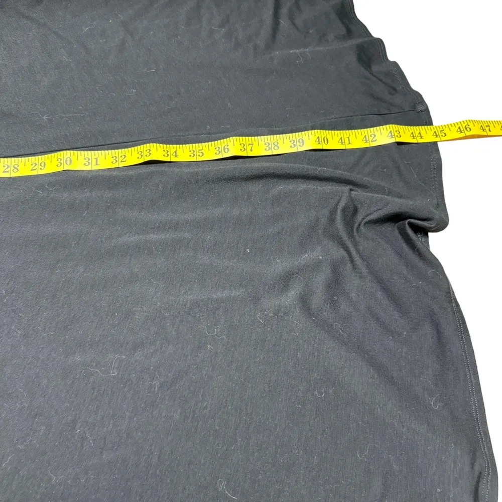 Reformation Black Convertible Wrap Multiway Halter Strap Plunge Maxi Dress XS - Image 15