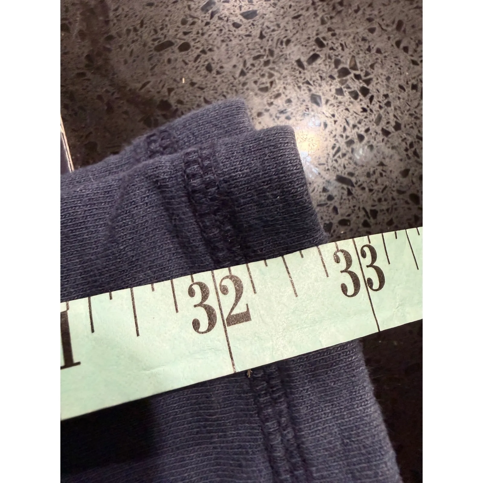 Vintage Juicy Couture Navy Blue Velour Butterfly Logo Sweatpants Womens XL - Image 6