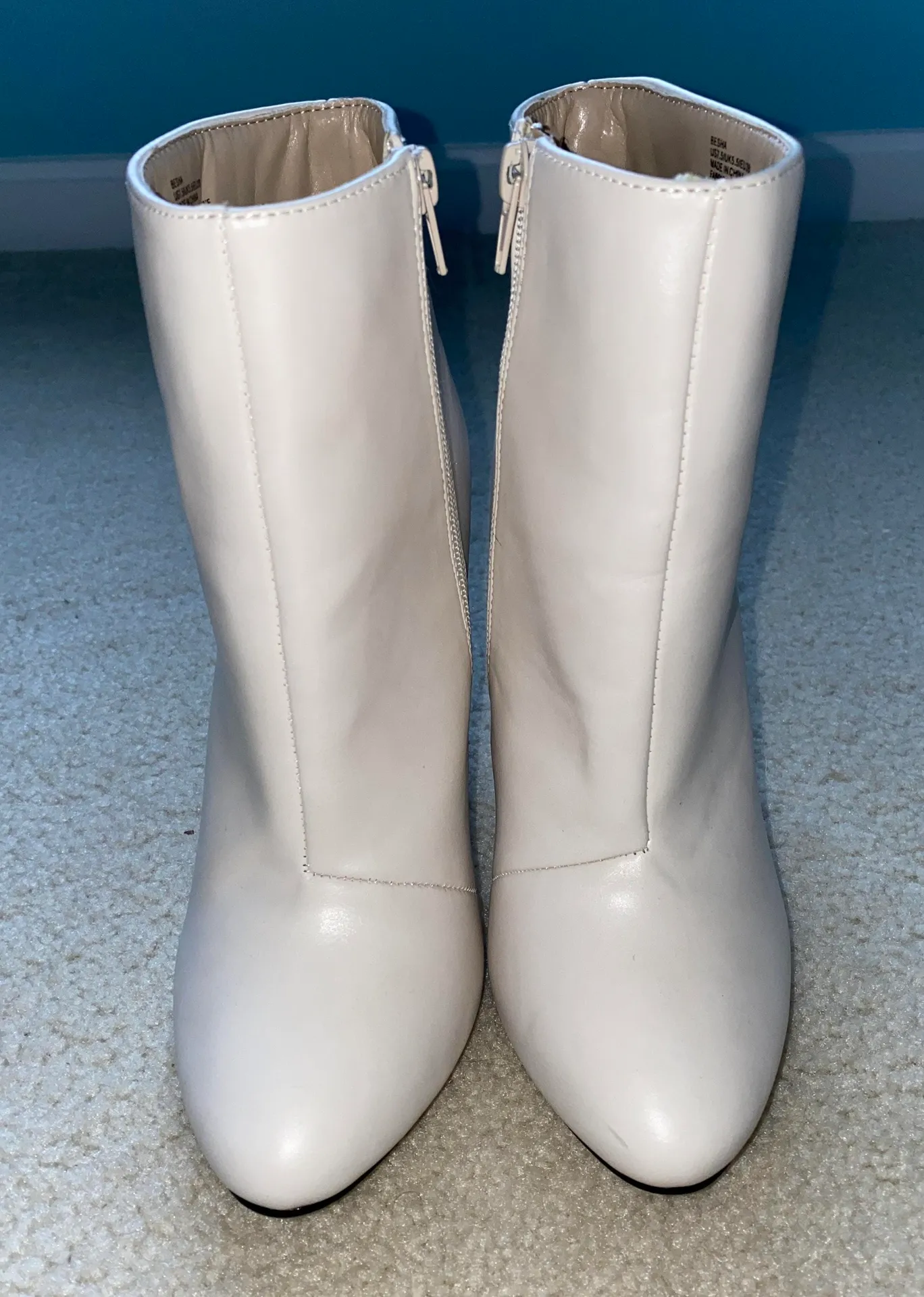 JustFab Snake Skin Booties - Image 4