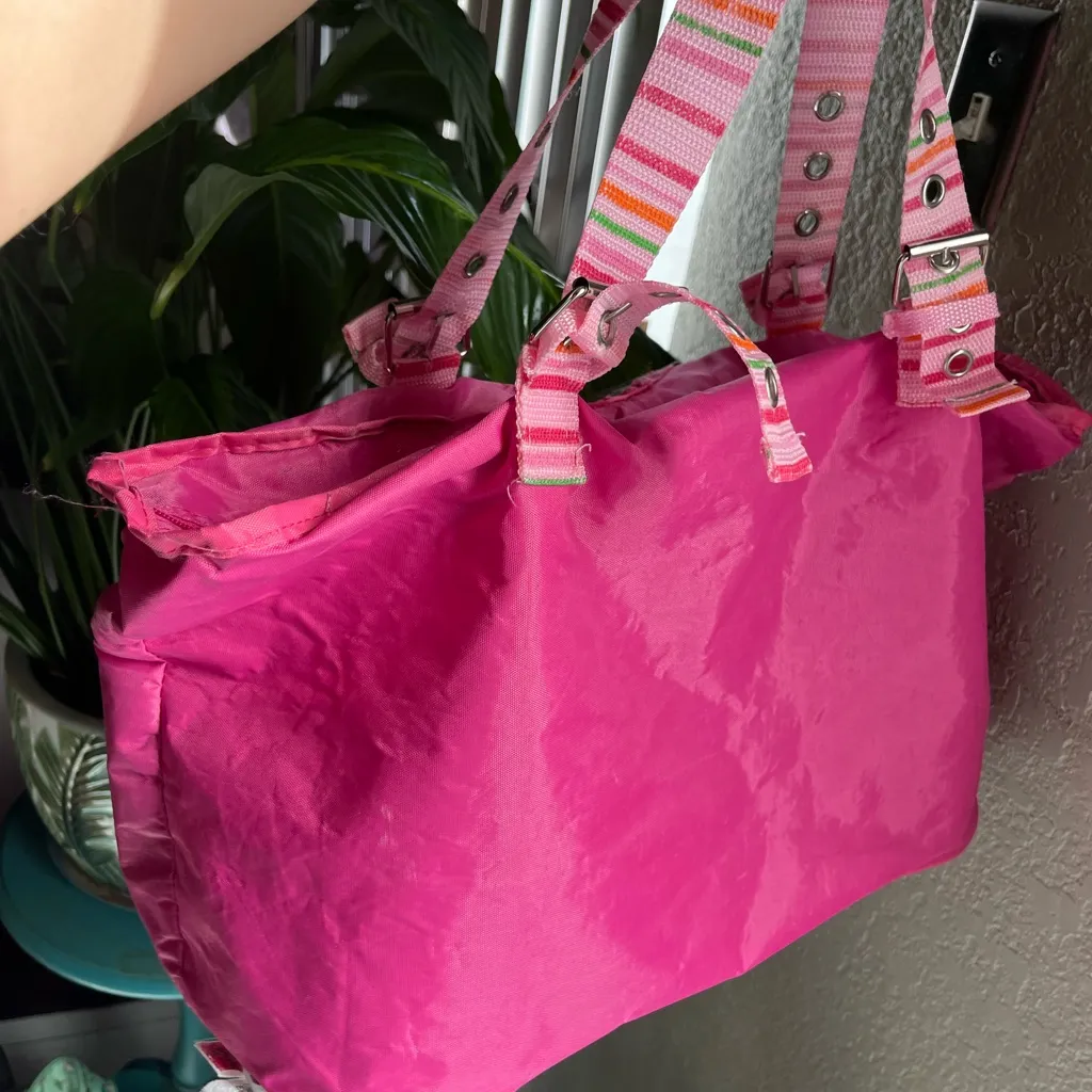 Disney Hannah Montana Pink Clear Tote Bag - Image 4