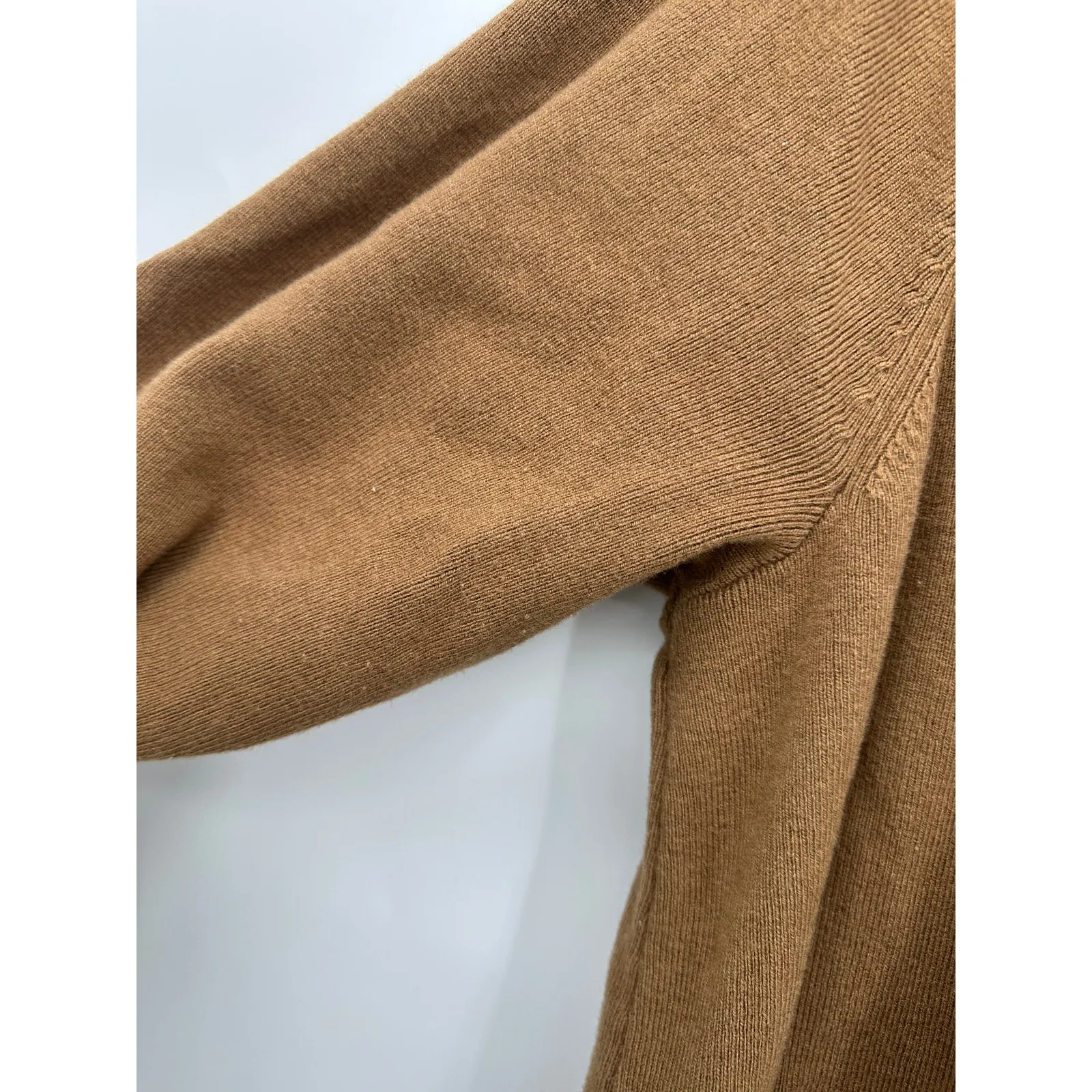 J.Jill Womens Brown Long Thick Cardigan Sweater Size L Warm Pockets Neutral Wool - Image 6