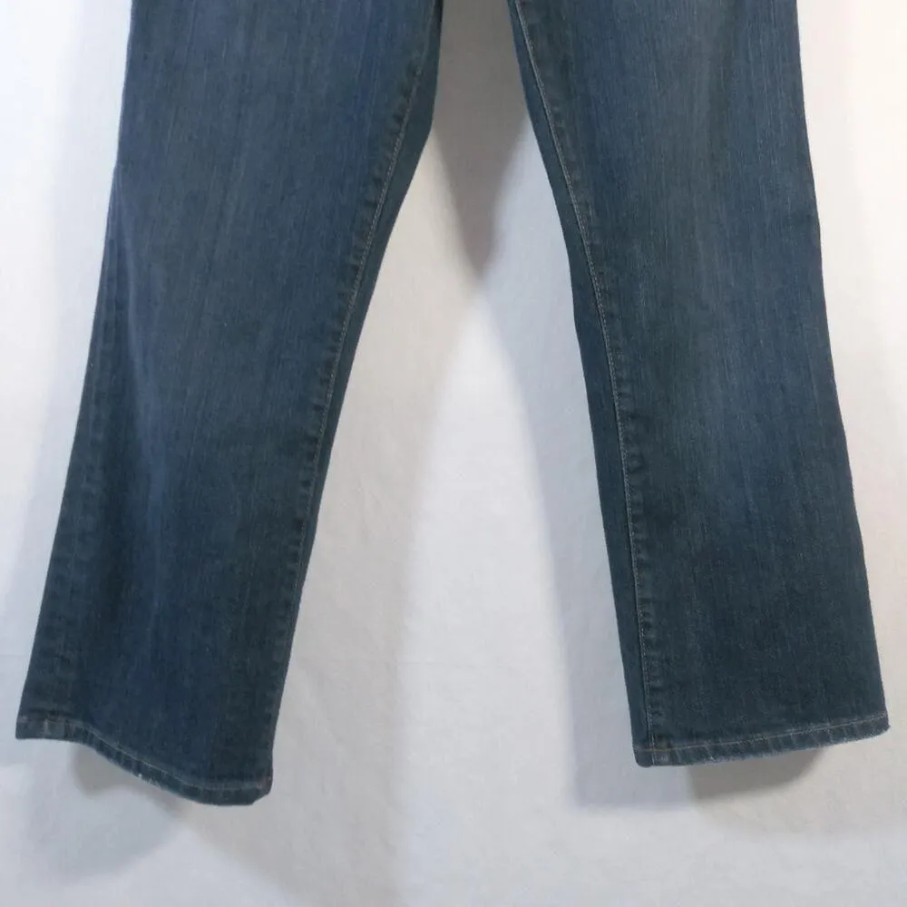 Red Engine  Cropped Dark Wash Jean's Size 29 - Image 3