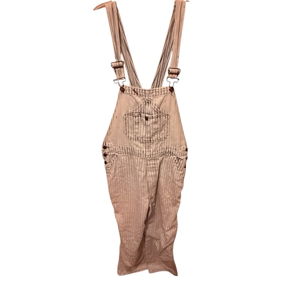 Faherty Brand Railroad Stripe Overalls - Image 4