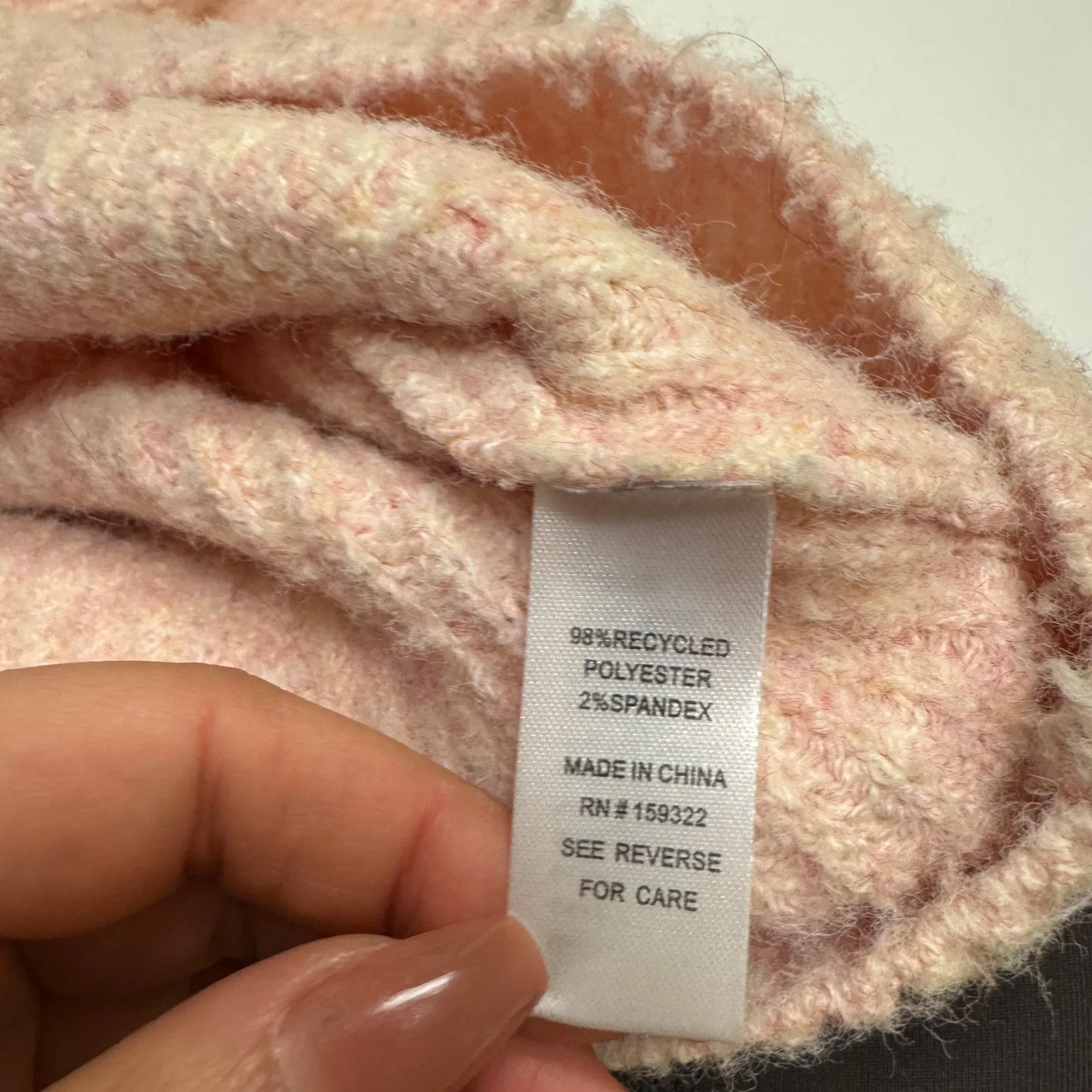 Central Park West Sweater Womens Medium Pink Bailey Turtle Neck Cashmere Blend - Image 8