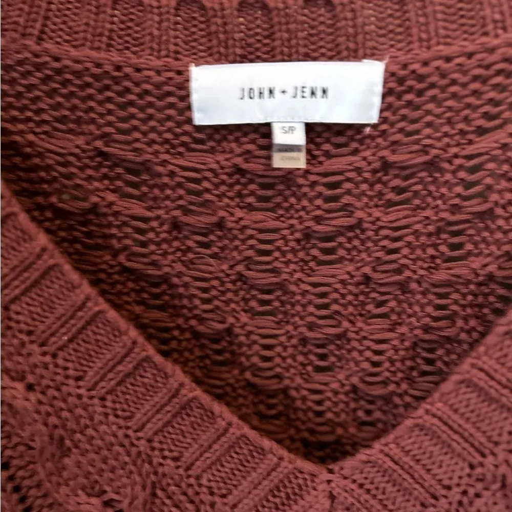ANTHROPOLOGIE John + Jenn Sweater‎ size s/p - Image 3