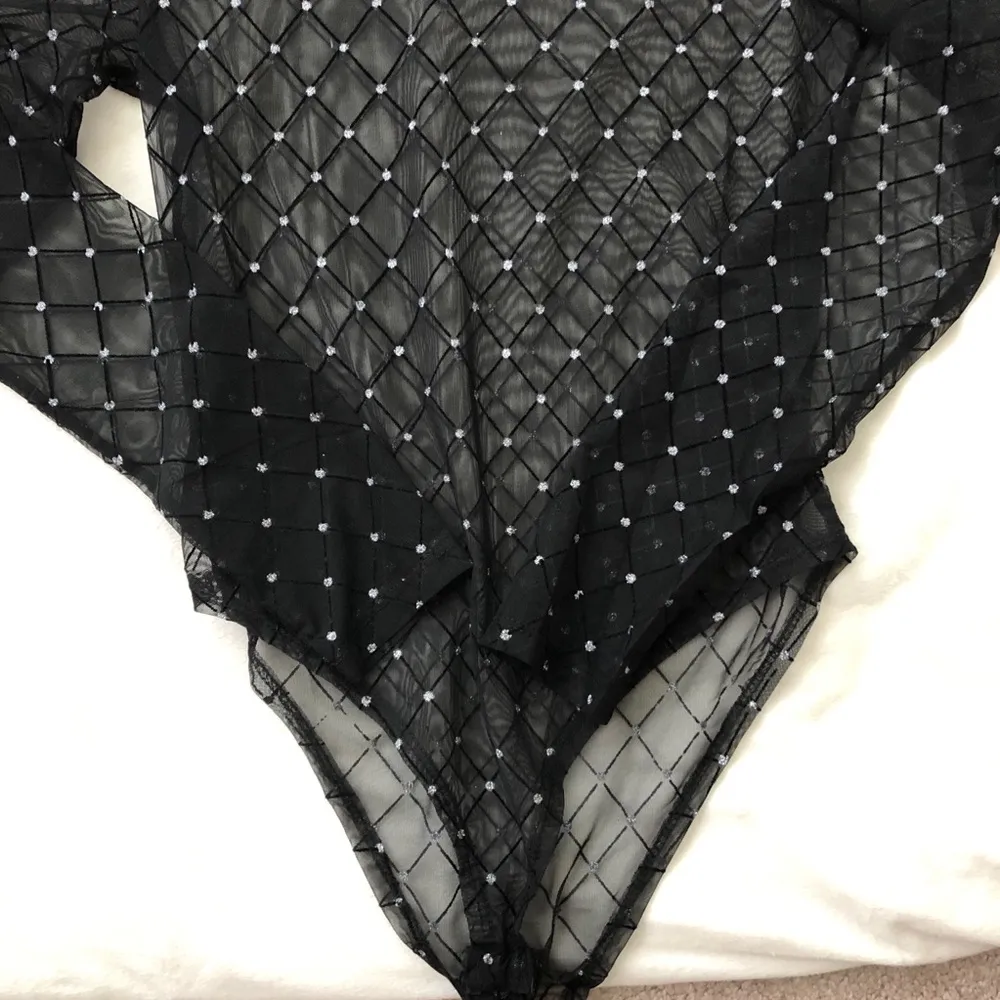 Mesh Sparkle Bodysuit - Image 2