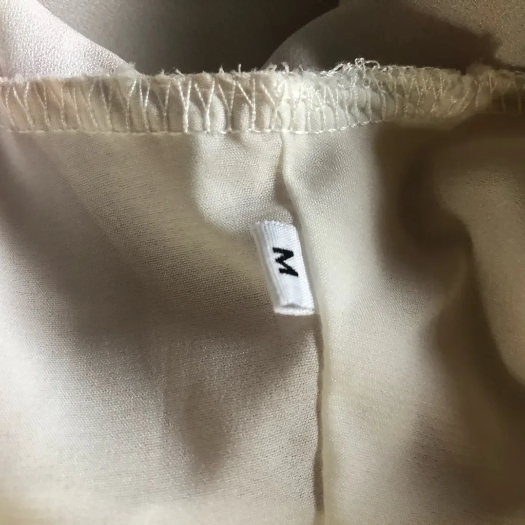 Tie dye One shoulder Dress Pink Peach M Size M - Image 8