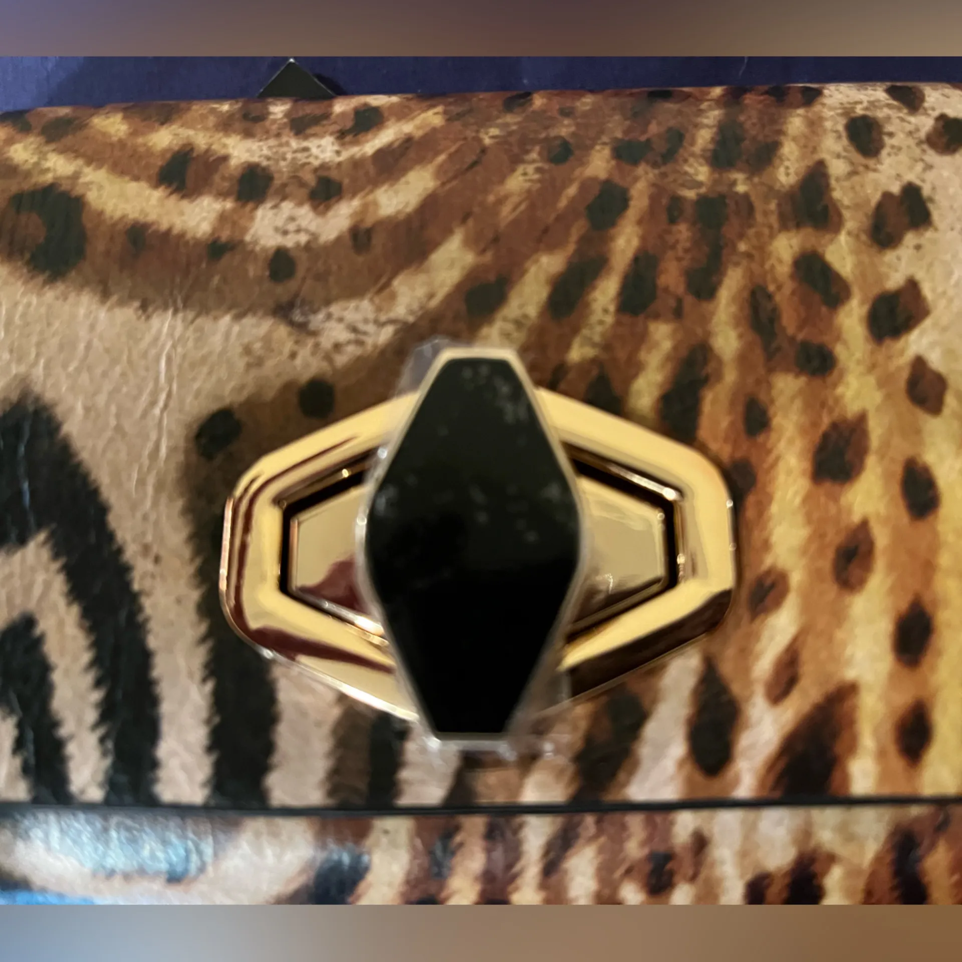 Sharif Tiger Stripe Purse NWT - Image 7