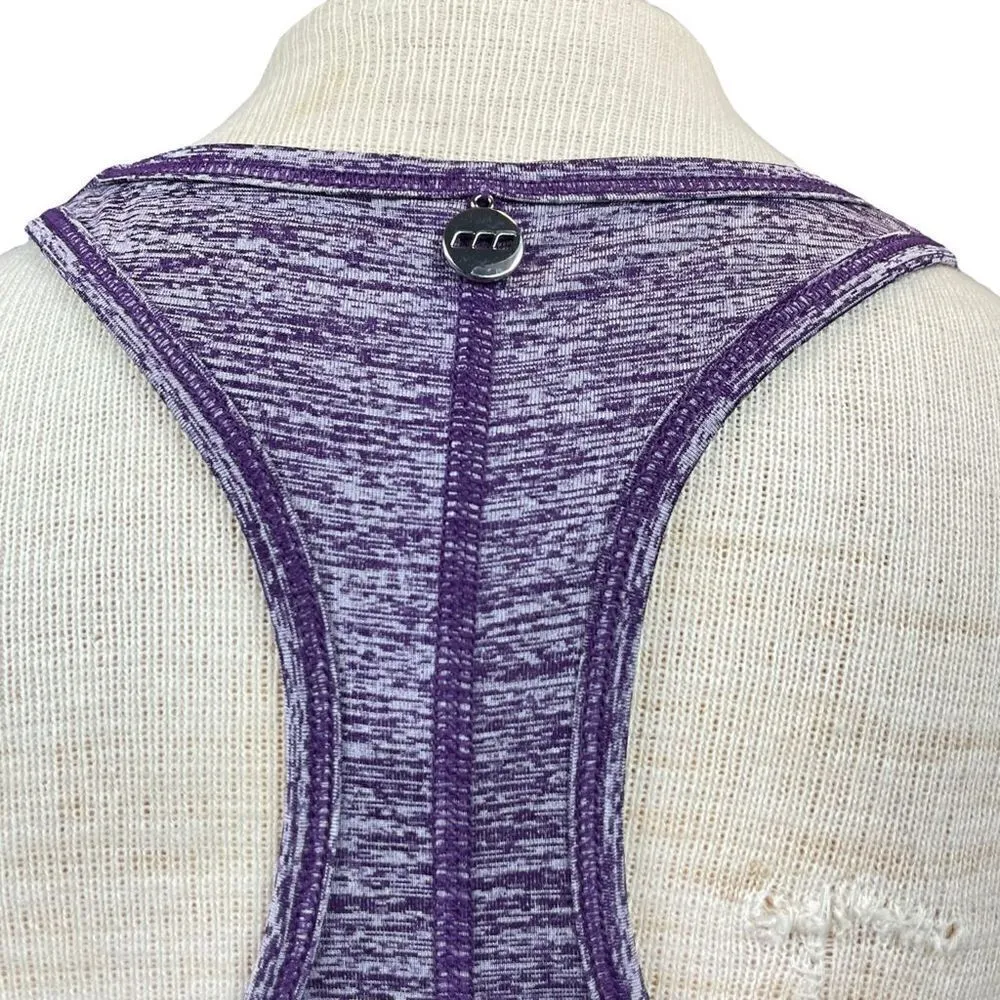 UNIQUELY Lorna Jane Motivational Graphic Racerback Tank Top in Purple Size Mediu - Image 6