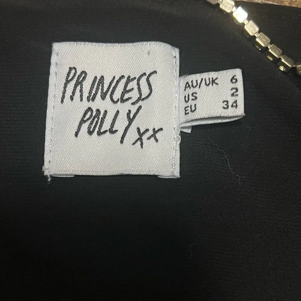 Princess Polly rhinestone bedazzle straps top - Image 3