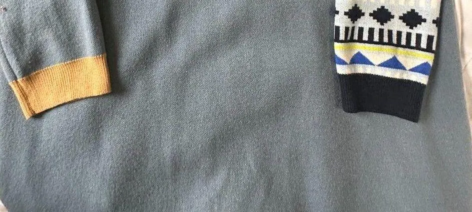 2X Beautiful Long Pattern Block Open Cardigan - Image 3