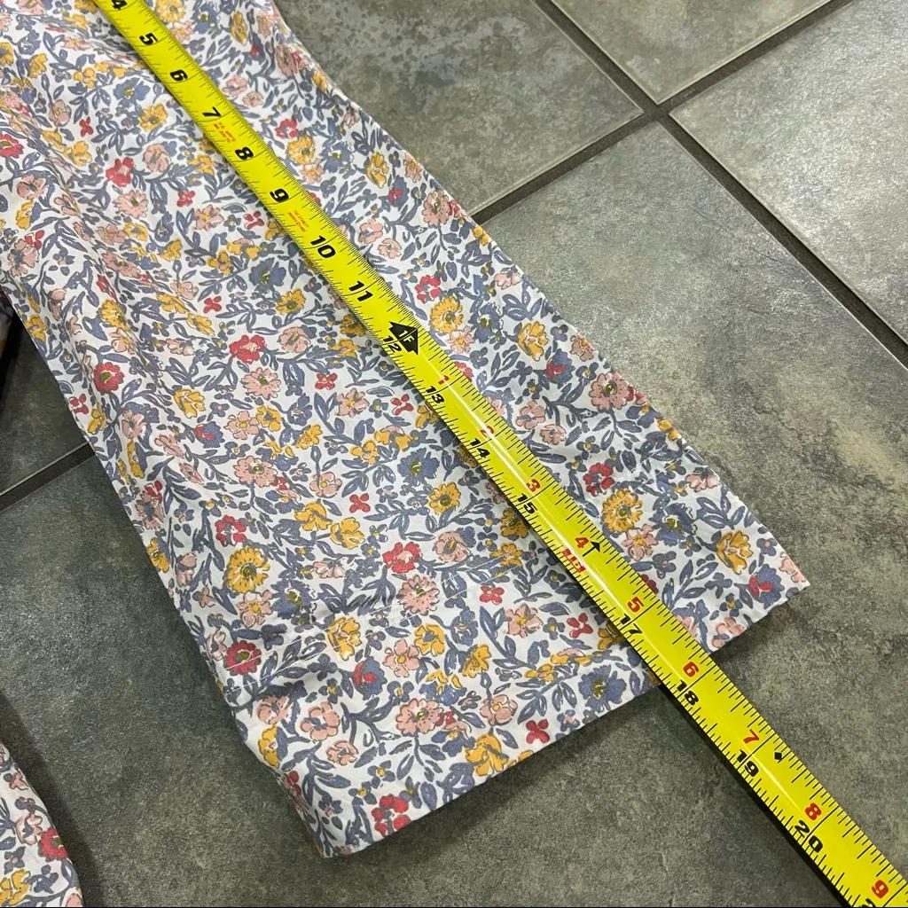 APIECE APART Maurino Floral Drop Waist Mini Dress in Sweet Multi Sz M Luxury EUC - Image 12