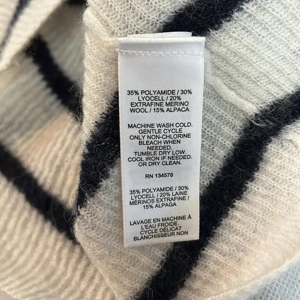 Vineyard Vine | Stripe Henley Sweater | Sold Out Online | Women’s Size‎ XXS - Image 9