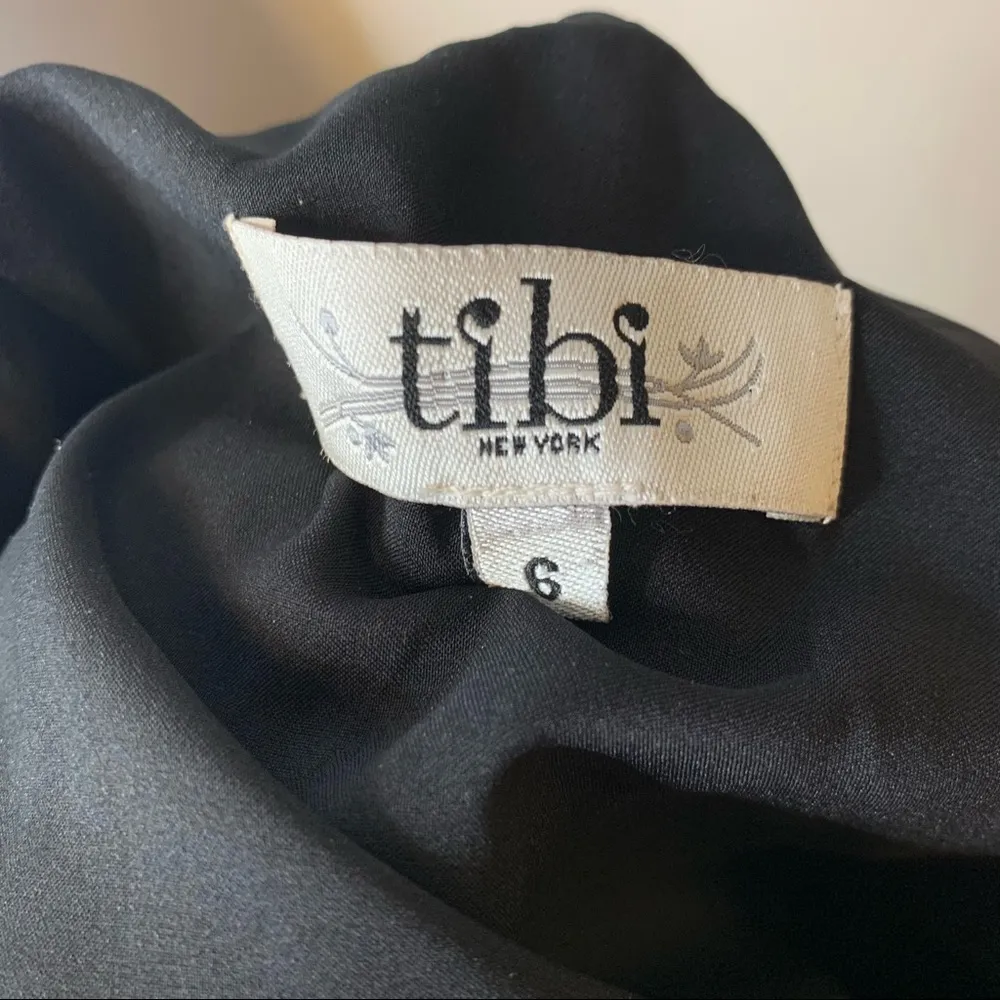 Tibi Chevron Silk Sequin Mini Dress Size 6 - Image 5