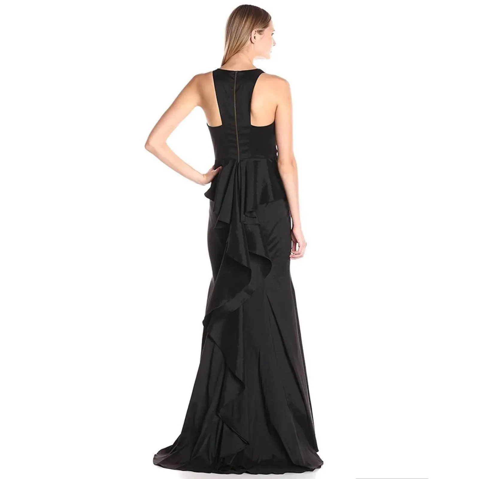 Adrianna Papell Long Formal Sleeveless‎ Trumpet Dress SIZE 12 - Image 10