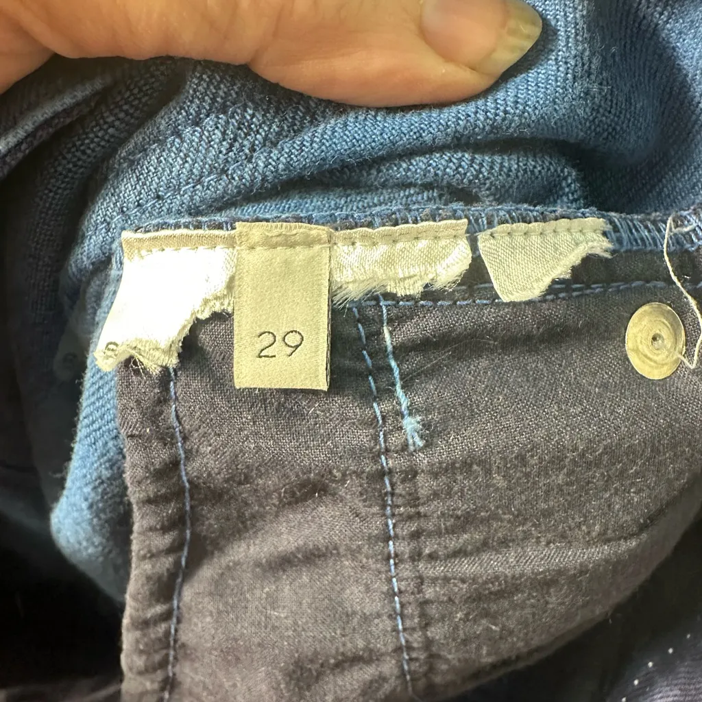 STELLA McCARTNEY Women’s Azure Denim Jeans Size 29 EUC - Image 4