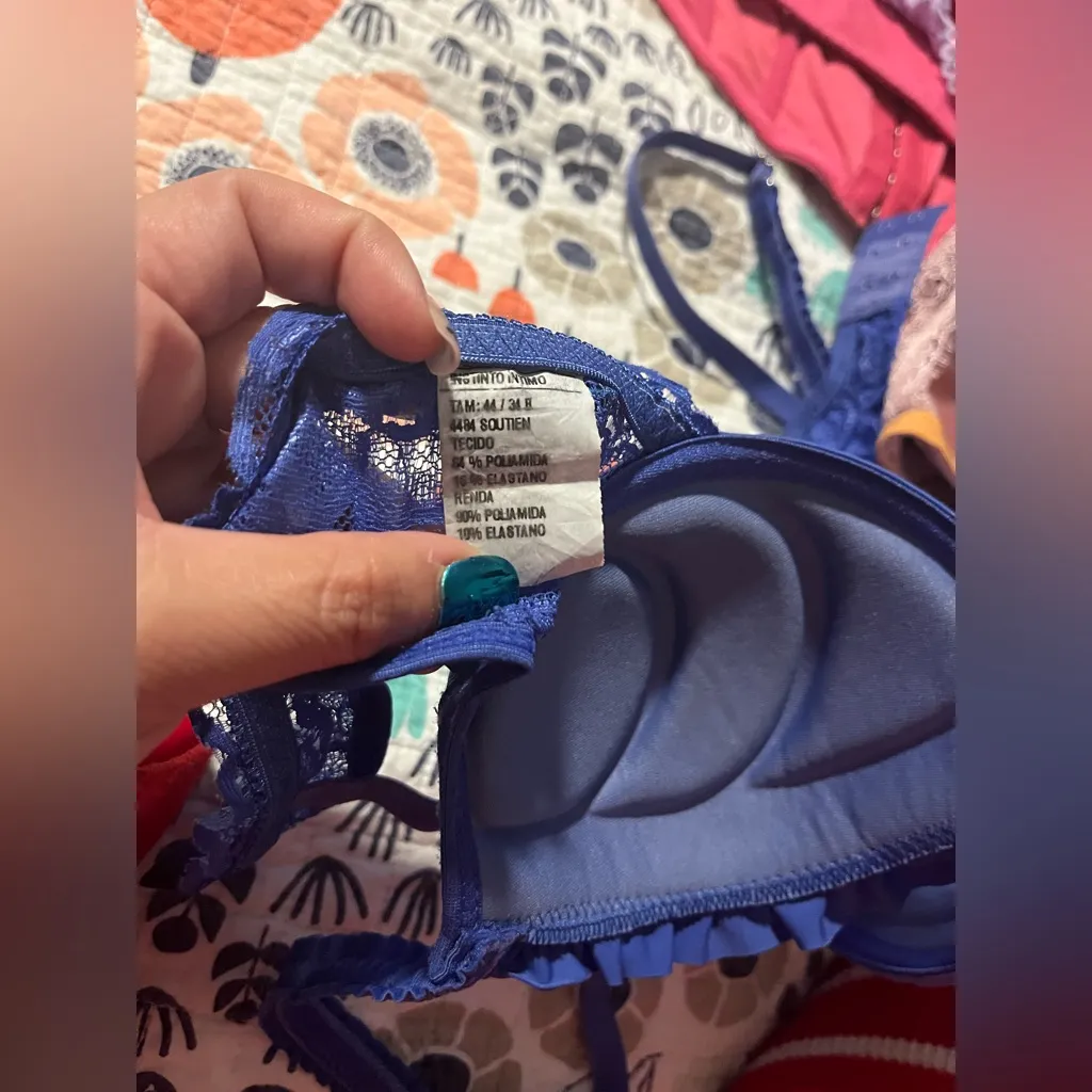 Victoria’s Secret Blue Satin &‎ Lace Push - Image 4