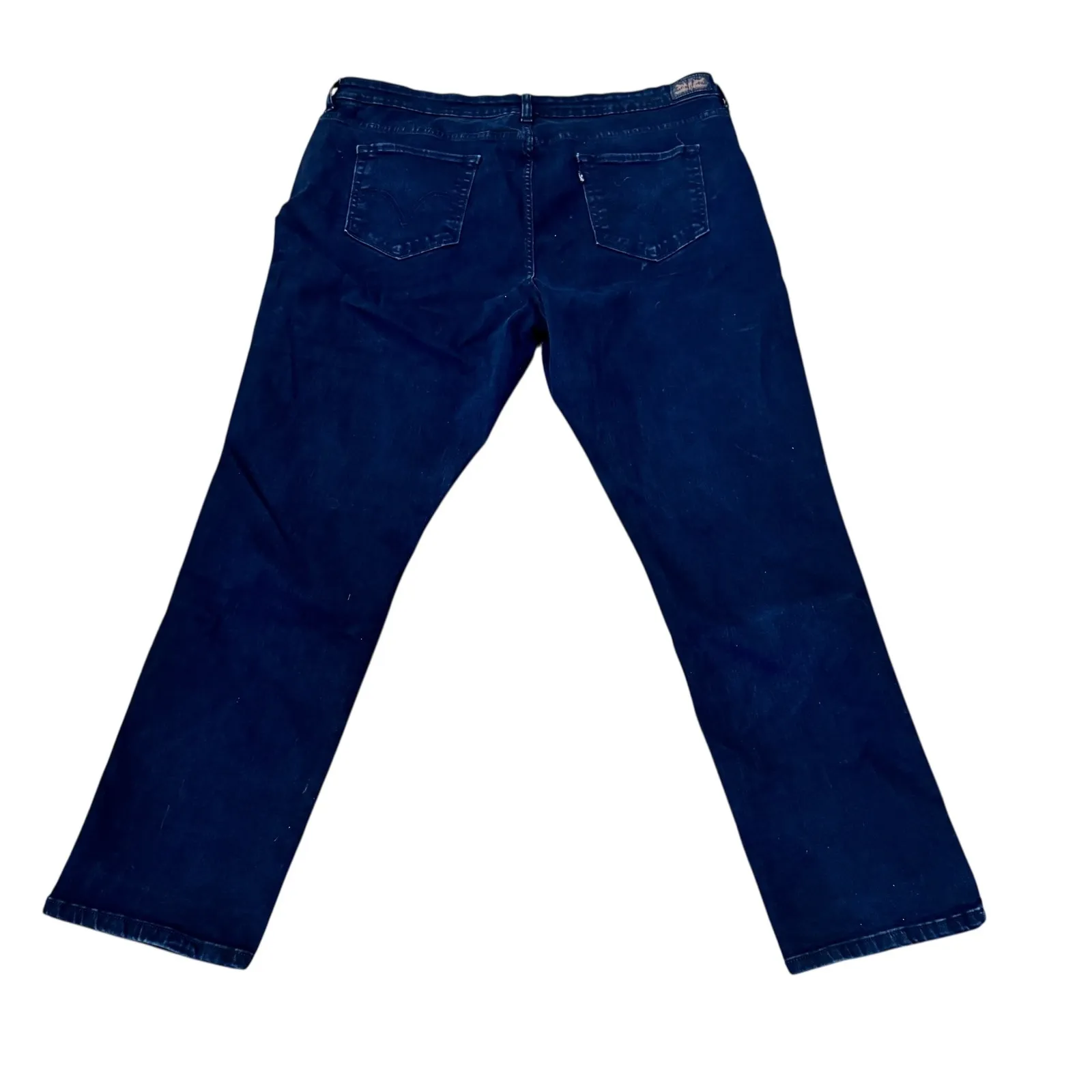 Levi's 512 Skinny‎ Jeans Dark Wash Stretch Denim Classic Style Size 24 - Image 10