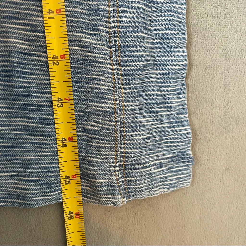 Anthropologie Saturday Sunday Blue Heathered Tank Dress EUC Size XS - Image 3