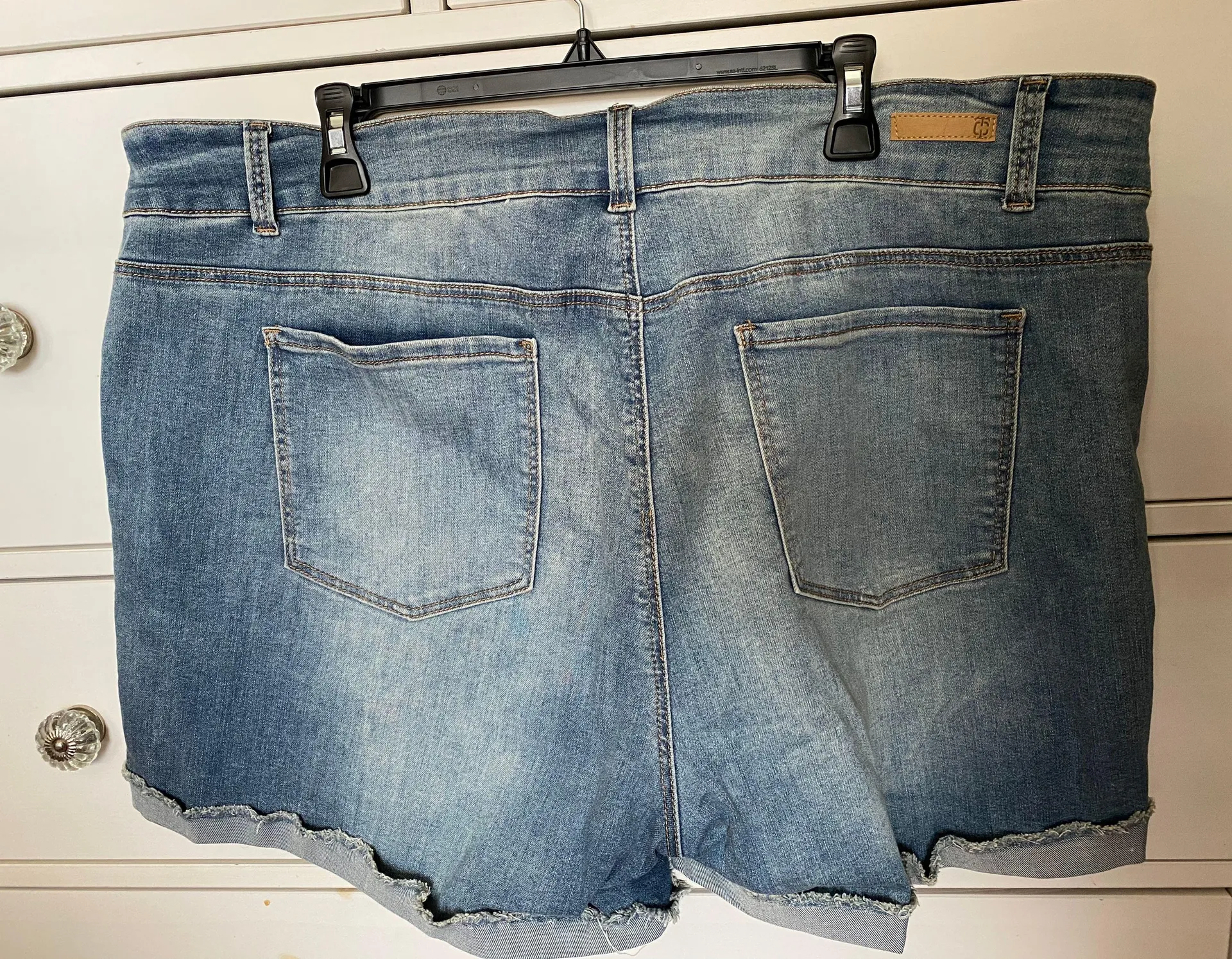Plus Size Jean Shorts - Image 2