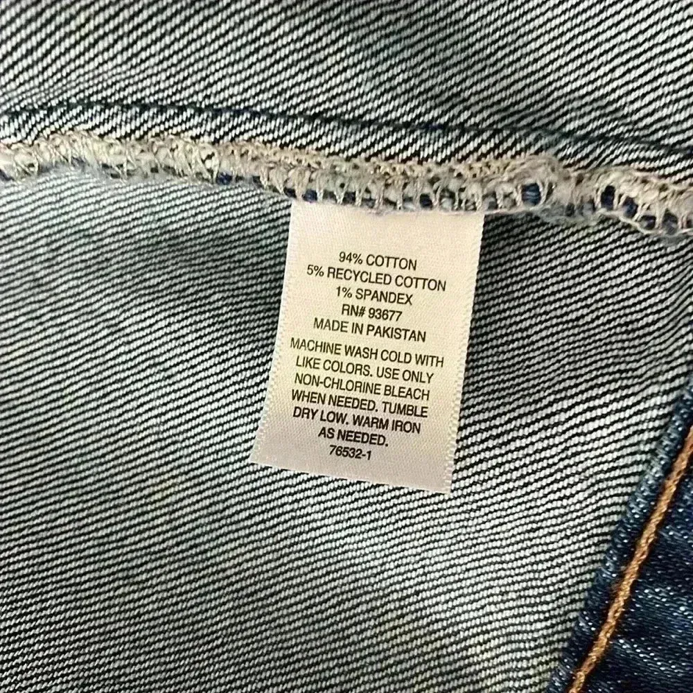 A.n.a Denim Jacket Size Large NEW - Image 4