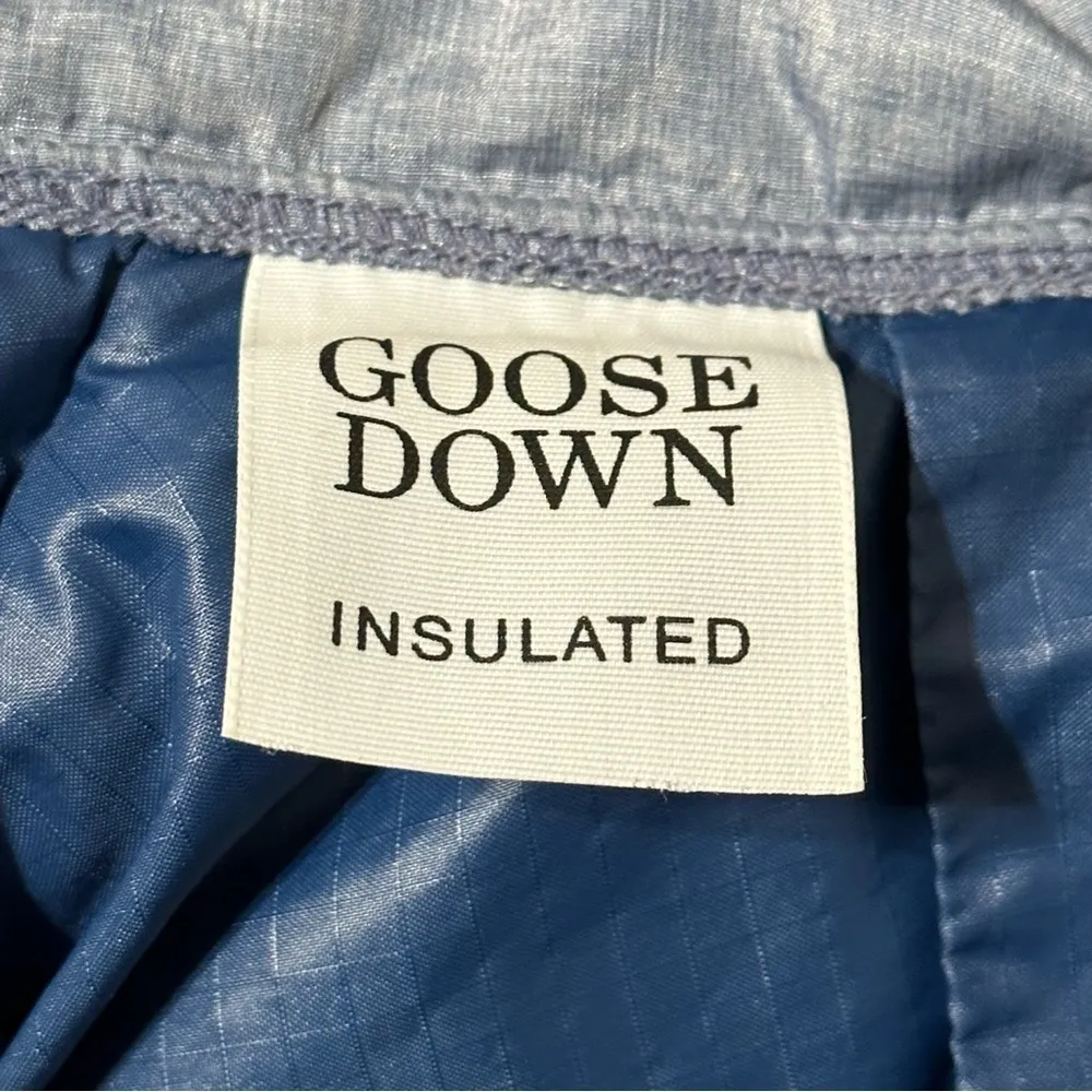 Miller Vintage Women’s Size XS Denim Blue Goose Down Snap Up Puffer Vest - Image 8