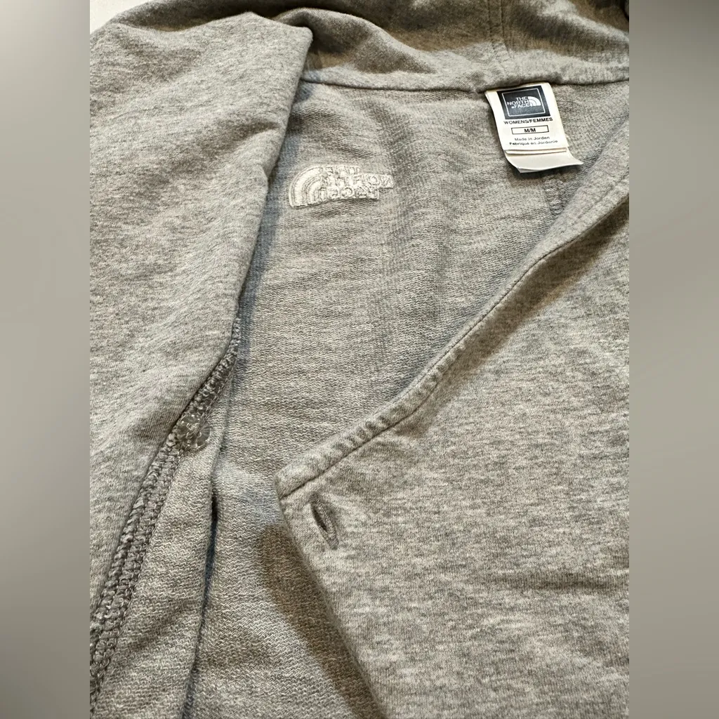The North Face Gray Women's Zip Up Sweater - Image 13