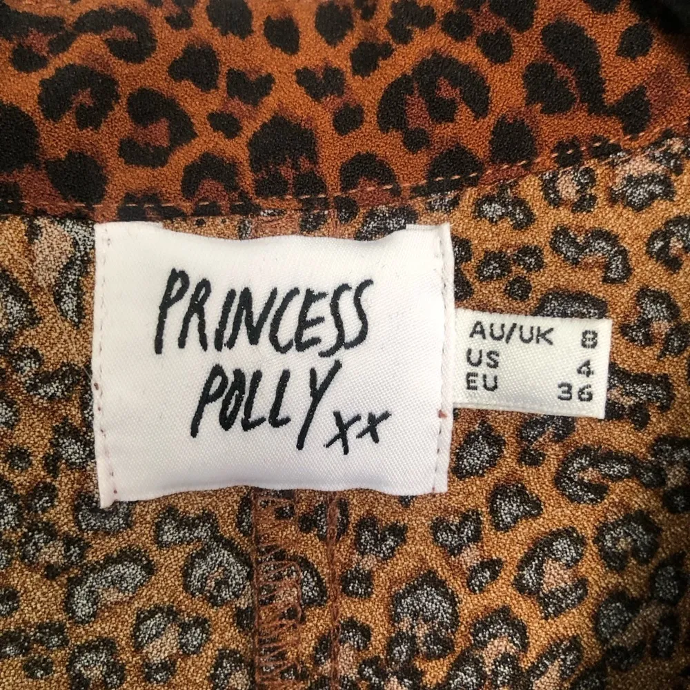 Cheetah / Leopard Print Princess Polly Romper Size US 4 - Image 5