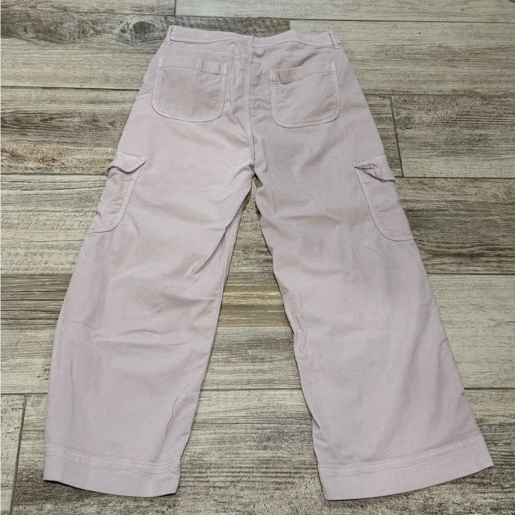 American Eagle Pale Pink Corduroy Pants - Image 6