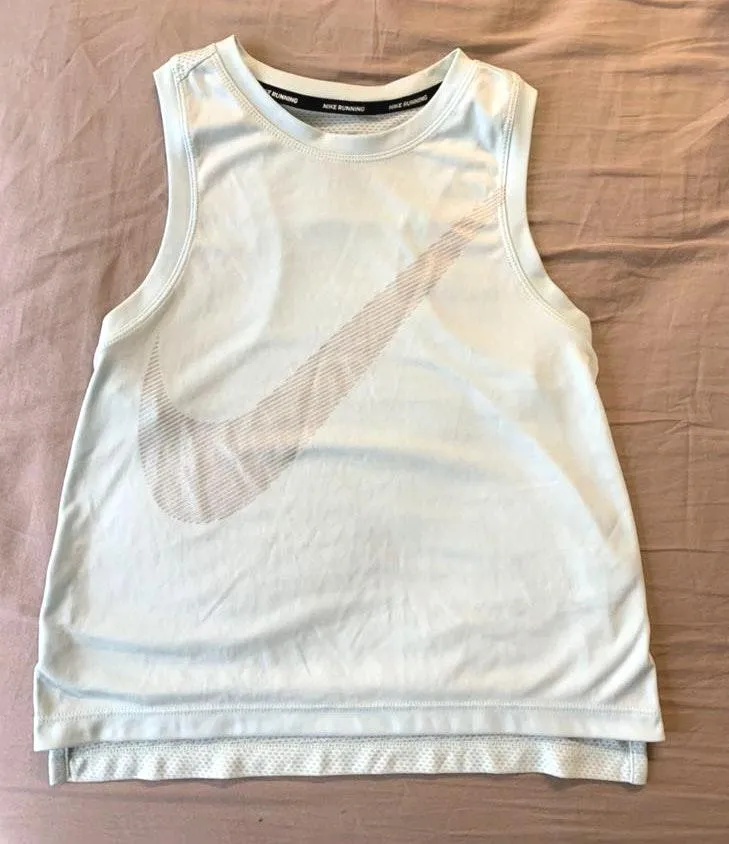 Nike Light Blue Dri Fit Top - Image 2