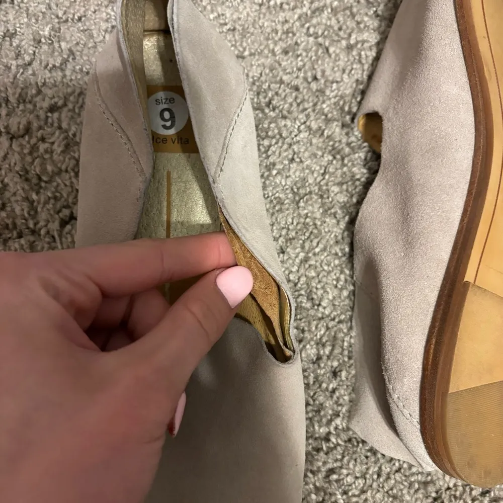 Dolce Vita Suede Mules Size 8 - Image 9