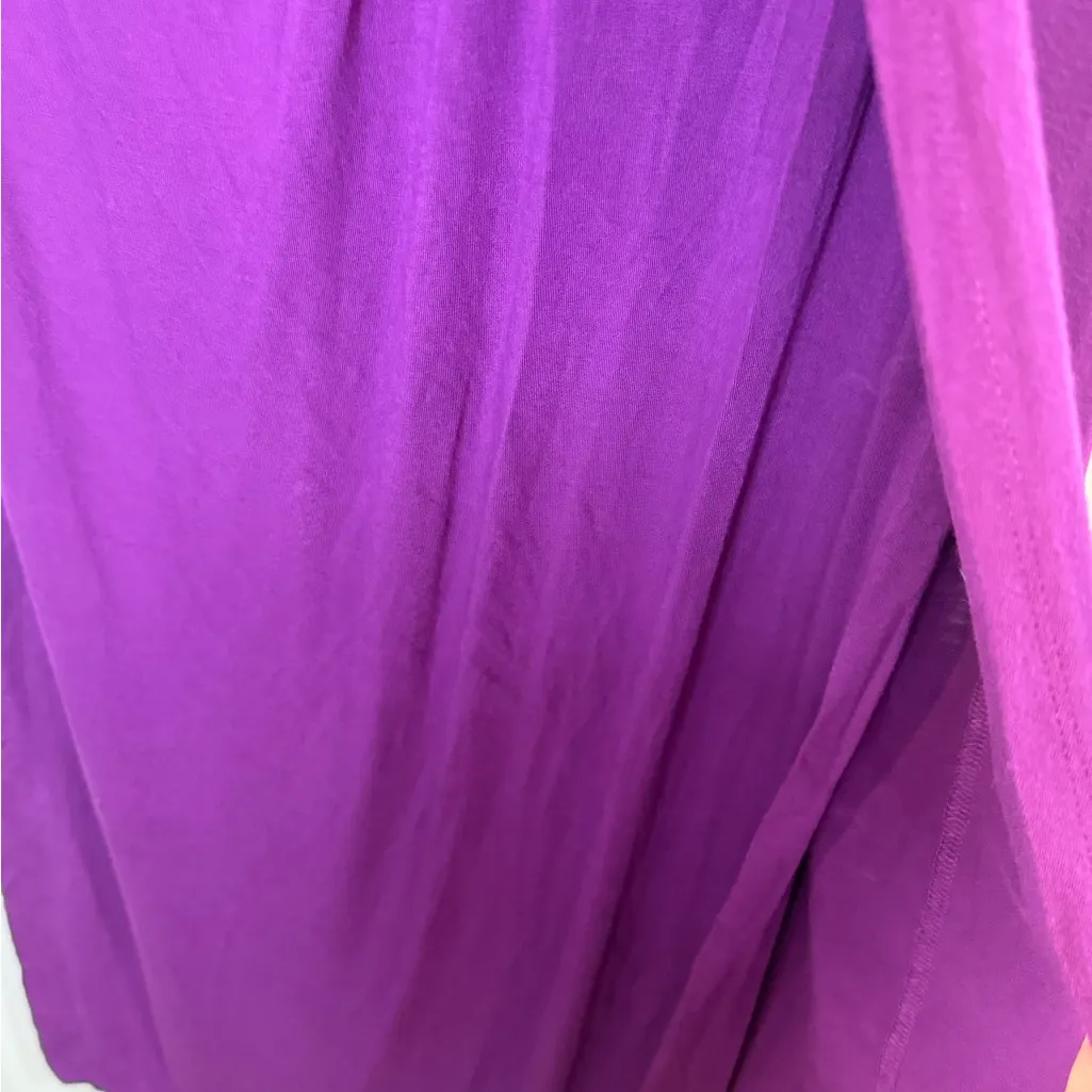 Bisou Bisou Vibrant Purple Maxi Skirt - Image 4
