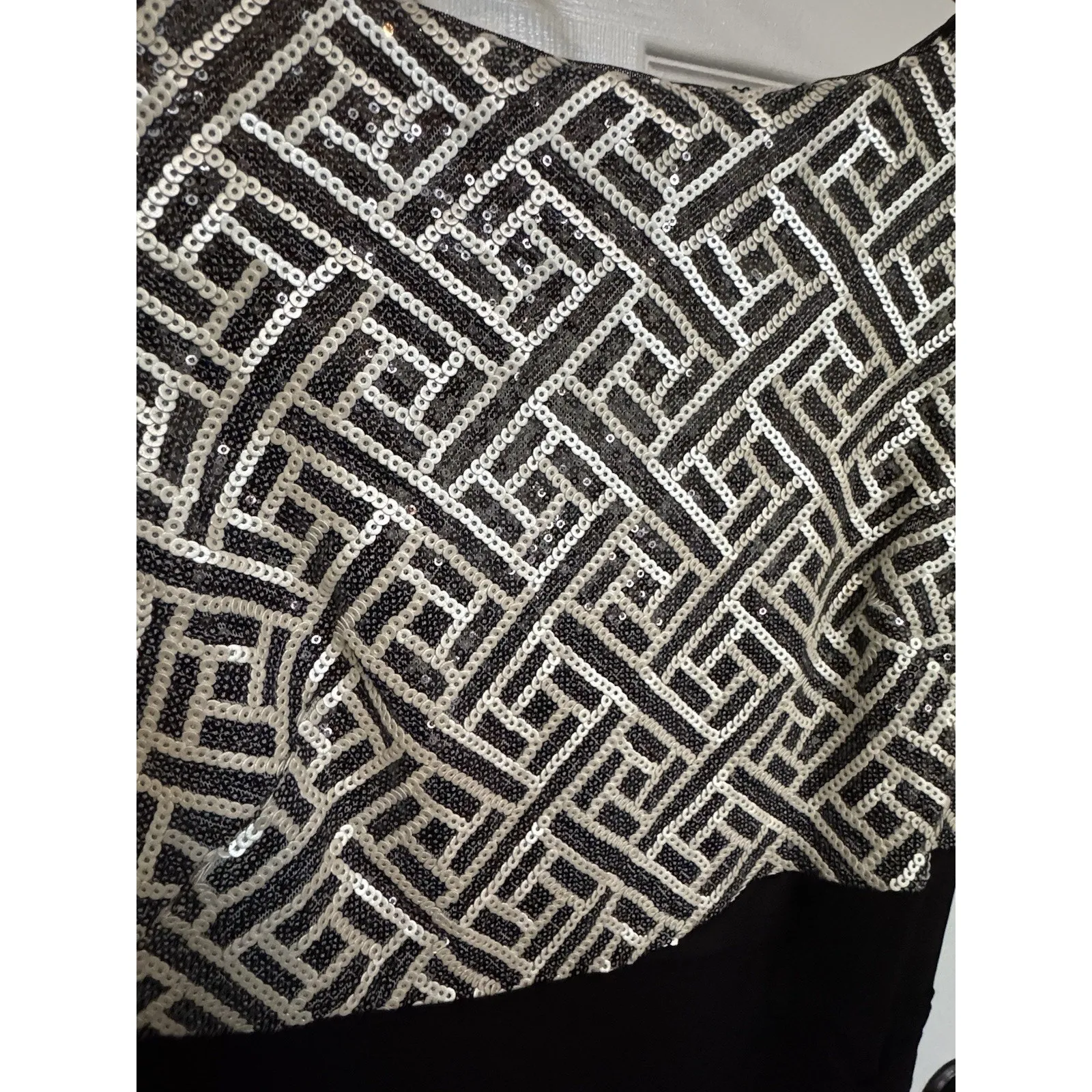 Lauren Ralph Lauren Evening Sequin Cocktail Dress Size 10 Formal Night Out Party - Image 4