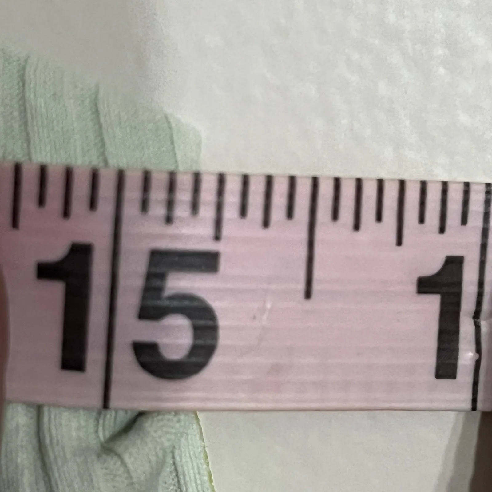 Madewell Women's Ribbed Balconette Bikini Top In Iced Mint Size Large - Image 5